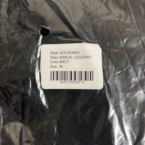 Revolve n:philanthropy Karlie Leggings Black Skinny Pull On Stretch Medium NWT - Picture 11 of 11